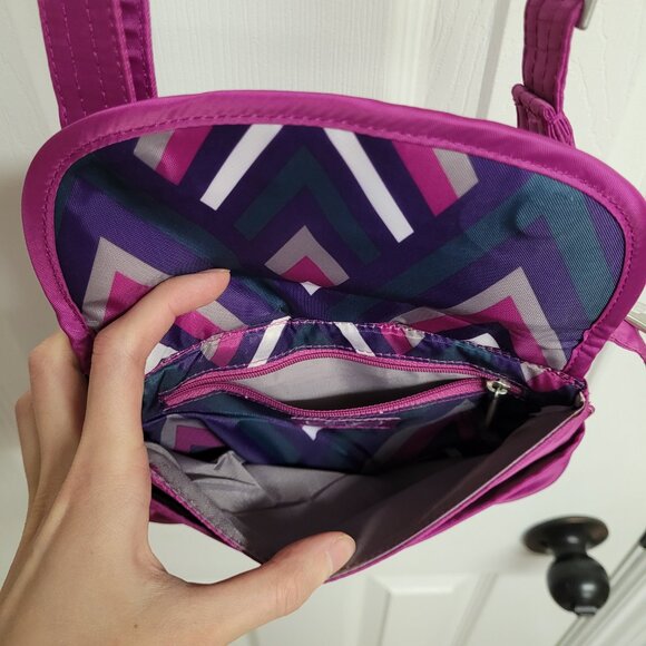 Lug Dash Convertible Mini Cross-body, magenta, VGUC - Picture 6 of 12